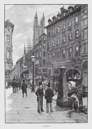 Cornhill (litho)