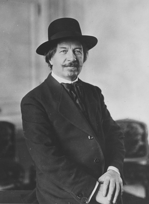 Portrait of Gustave Charpentier, c.1920s (b/w photo)