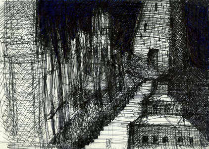 Untitled, 1983 (pen and marker on paper)