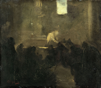 The Communion, ca. 1860 (oil on canvas)