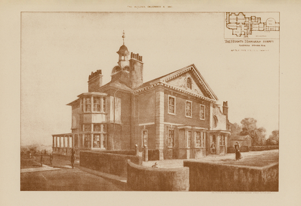 The Heights, Hindhead, Surrey, Raynor Storr, Esq (engraving)