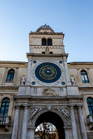Piazza dei Signori. Clock Tower, Padua, Veneto, Italy (photo)