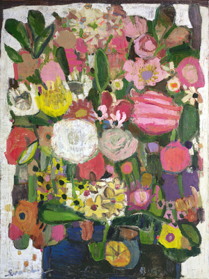 through the motions, 2024 (oil on canvas)