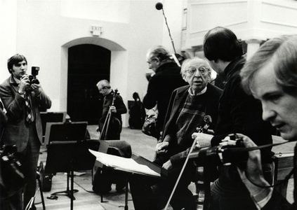 Aaron COPLAND in rehersal
