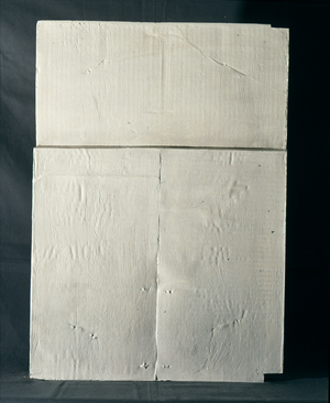 Cycladic Book, 1957 (plaster)