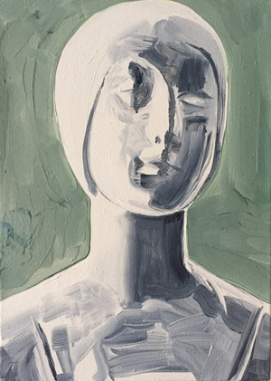 Mila, 2017 (oil on linen)