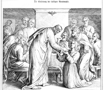 Scene from the New Testament of the Holy Bible