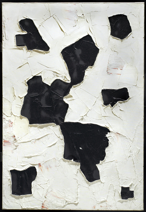 3 + 3 + 2, 1956 (oil on canvas)