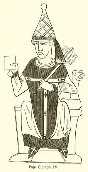 Pope Clement IV (engraving)