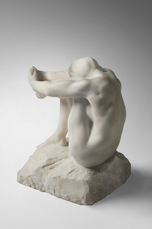 Despair, modeled by 1890, carved before 1914 (marble)
