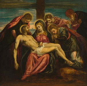 Lamentation, 1580s (oil on canvas)