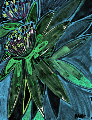Water lilys, 2006 (computer graphics)