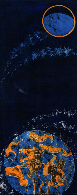 Сosmos №3, 2013 (batik)