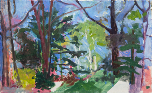 Chequamegon National Forest, 2016 (oil on canvas)