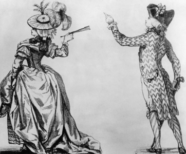Fashion, around 1790