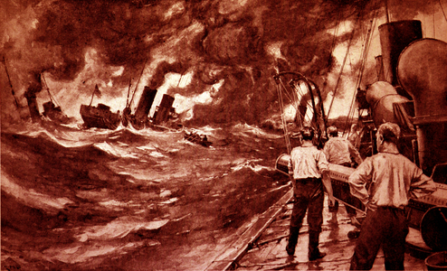 The famous exploit of Commander Cecil H Fox