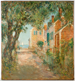 Street in Provincetown, 1904 (oil on canvas)