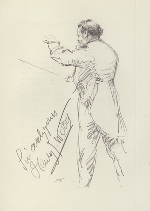 Sir Henry Wood (litho)