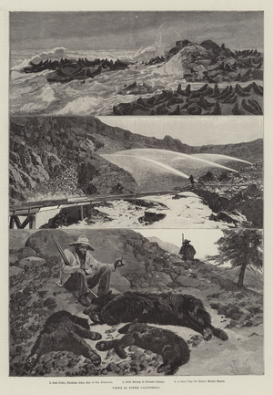 Views in Upper California (engraving)