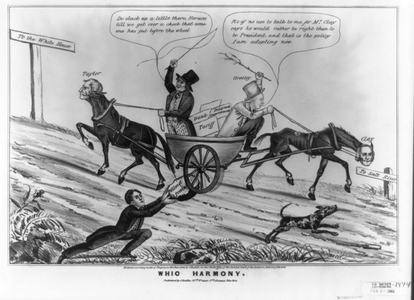 Illustration called Whig Harmony 1848