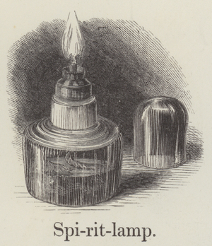 Spirit lamp (engraving)