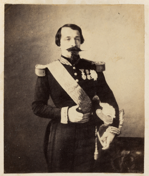 'The Emperor Napoleon III' (1808-73), 1854 (albumen print)