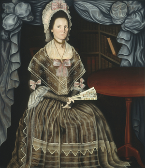 Mrs. Samuel Chandler, c.1780 (oil on canvas)