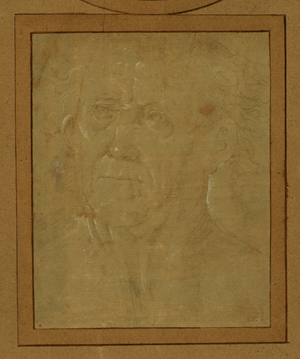 Portrait of an old man …