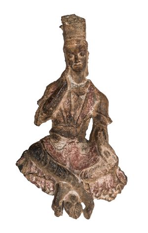 Bodhisattva Maitreya, early 6th century (limestone)
