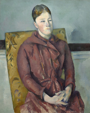 Madame Cézanne in a Yellow Chair, 1888-90 (oil on canvas)