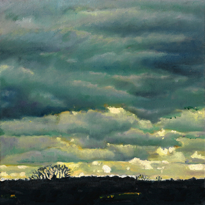 Lightburst, 2012, (oil on canvas)