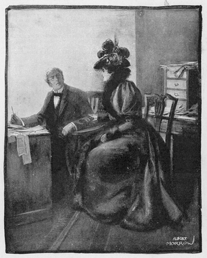 The Editor's private office - I have an important secret to sell! (litho)