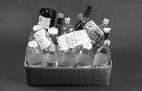 Old glass in a box..., 1993 (photo)