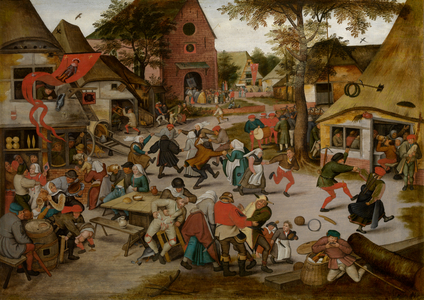 Kermesse of the Feast of St. George (oil on panel)