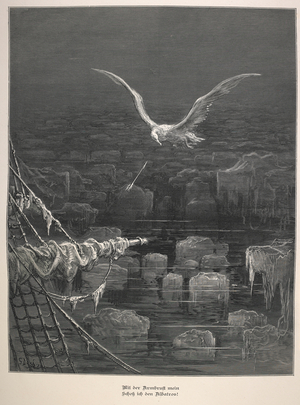 The shooting of the albatross