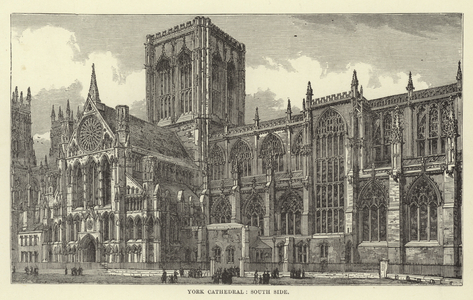 York Cathedral, south side (engraving)