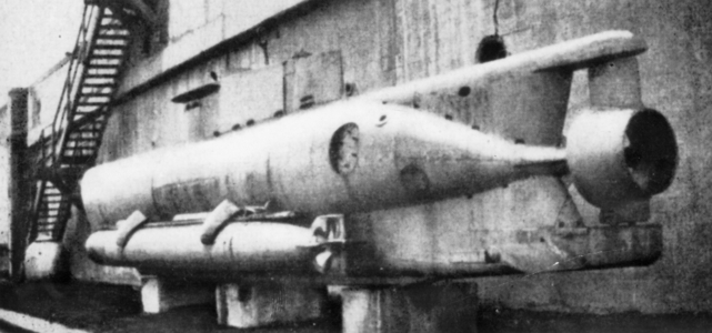 German small submarine 'Seehund' ('seal'), 1944 (b/w photo)