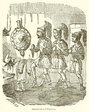 Assassination of Viriathus (engraving)