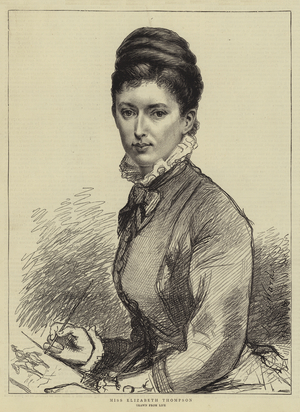 Miss Elizabeth Thompson (engraving)