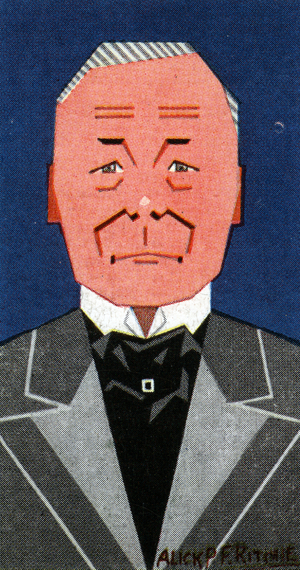 William Joynson-Hicks, 1926 (colour litho)