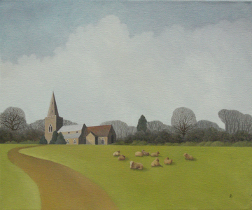 North Kilworth, 2005 (oil on canvas)