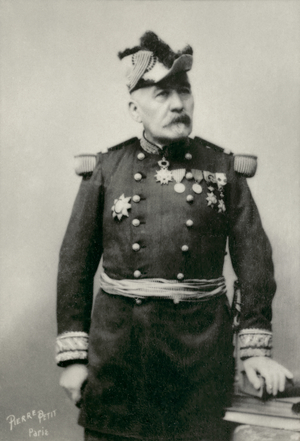 Portrait du general Francais Jacques Duchesne (photo)