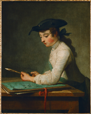 Le jeune dessinateur - the young draughtsman ...