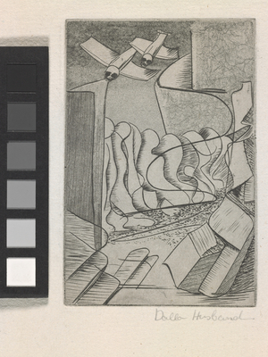Untitled, 1939 (etching and engraving on montval paper)