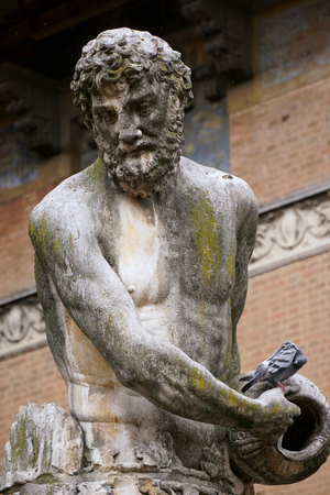Statue of the Crostolo, Reggio Emilia, Emilia-Romagna, Italy (photo)