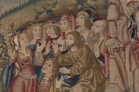The Redemption of Man tapestry (textile)