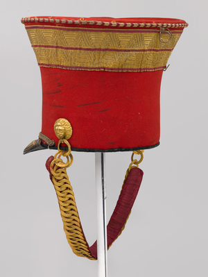 Shako, 15th (The Kings) Light Dragoons (Hussars), c.1850 (shako)