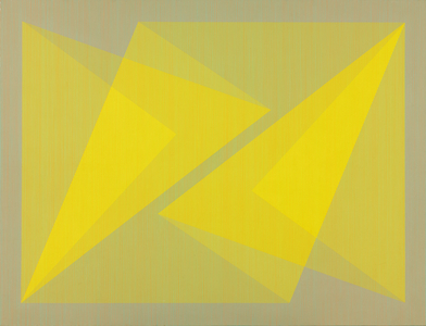 Filtered Yellow, 1968 (acrylic on canvas)
