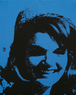 Jackie, 1964 (acrylic and silkscreen ink on canvas)