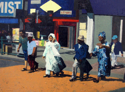 Starting from now, 2006 (oil on canvas)